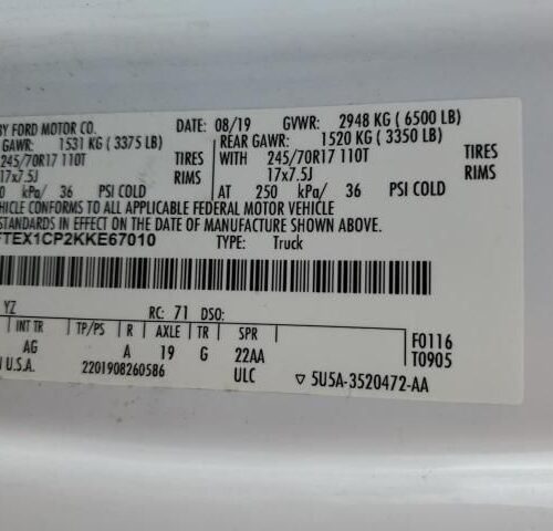 Used 2019 Ford F-150 Spindle Knuckle Front LH