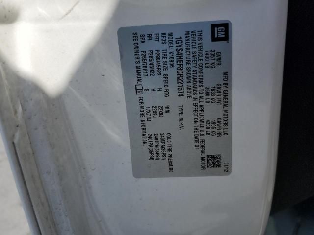 3J8612_5 Used 2012 Cadillac Escalade ESV AC Compressor