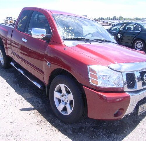 3L6844_0 Used 2004 Nissan Titan Door Handle Interior LH