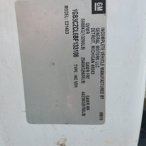4B8650_1 Used 2011 Chevrolet Silverado 3500 AC Compressor