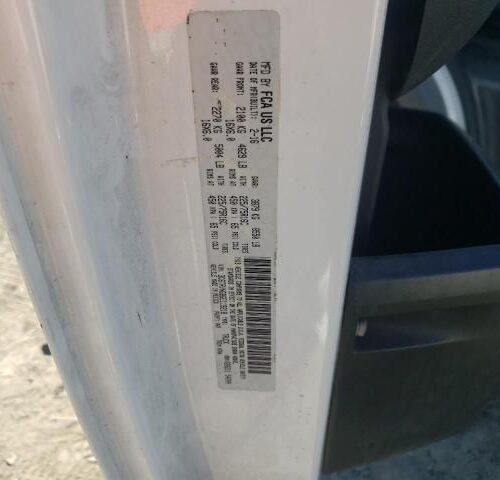 4B8655_11 Used 2016 Ram ProMaster 1500 Grille