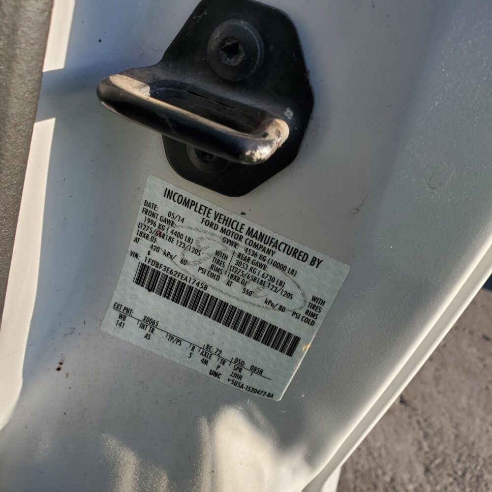 4E8693_7 Used 2015 Ford F-350 Super Duty Temperature Control BC3Z19980F