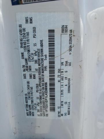 4E8702_3 Used 2020 Ford F-150 High Mounted Stop Lamp