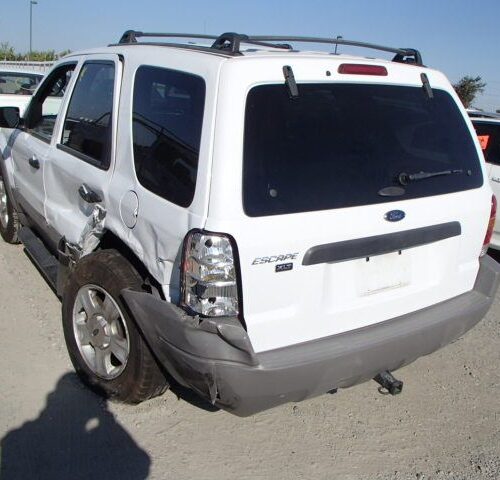 4I6964_3 Used 2002 Ford Escape Side View Mirror LH