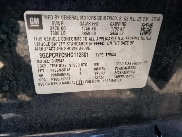 4I8729_5 Used 2017 Chevrolet Silverado 1500 Take-Off Bed