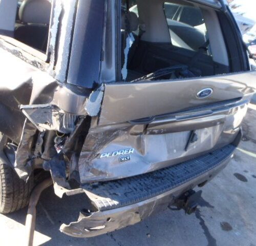 4J6980_9 Used 2005 Ford Explorer Side View Mirror LH