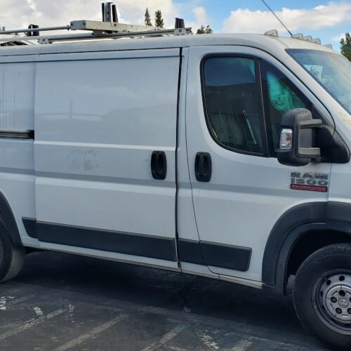4J8743_1 Used 2020 Ram ProMaster 1500 Instrument Face Plate