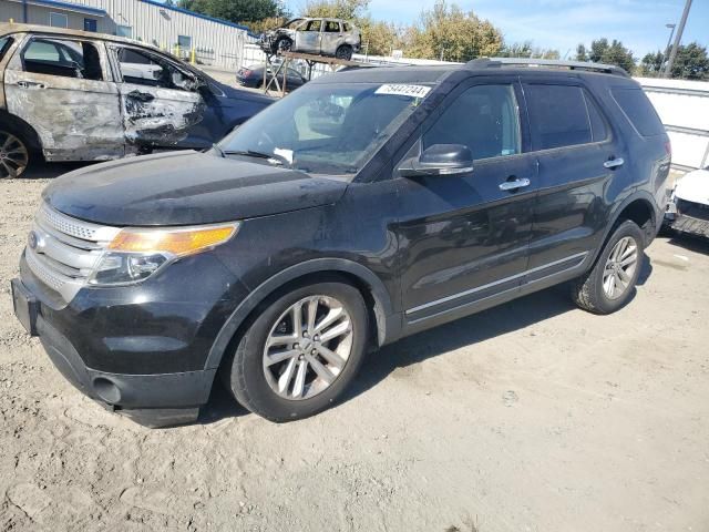 4J8749_0 Used 2014 Ford Explorer Bumper Reinforcement Rear