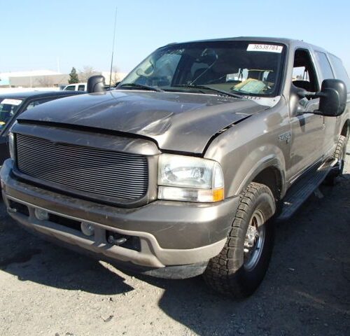 5C7053_2 Used 2002 Ford Excursion Door Window Regulator Front RH