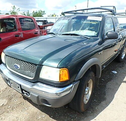 5D7083_0 Used 2002 Ford Ranger Header Panel Assembly