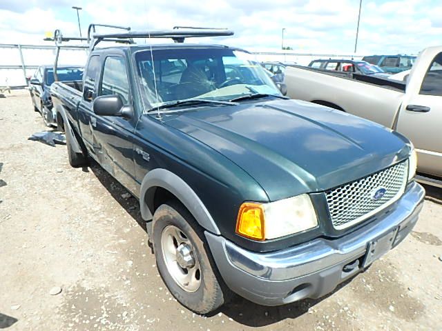 5D7083_1 Used 2002 Ford Ranger Header Panel Assembly