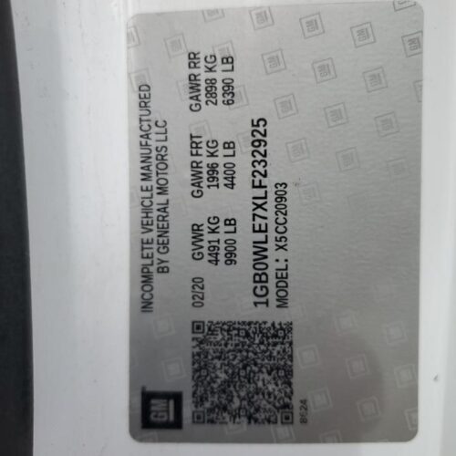 Used 2020 Chevrolet Silverado 2500 Air Flow Meter 12714453