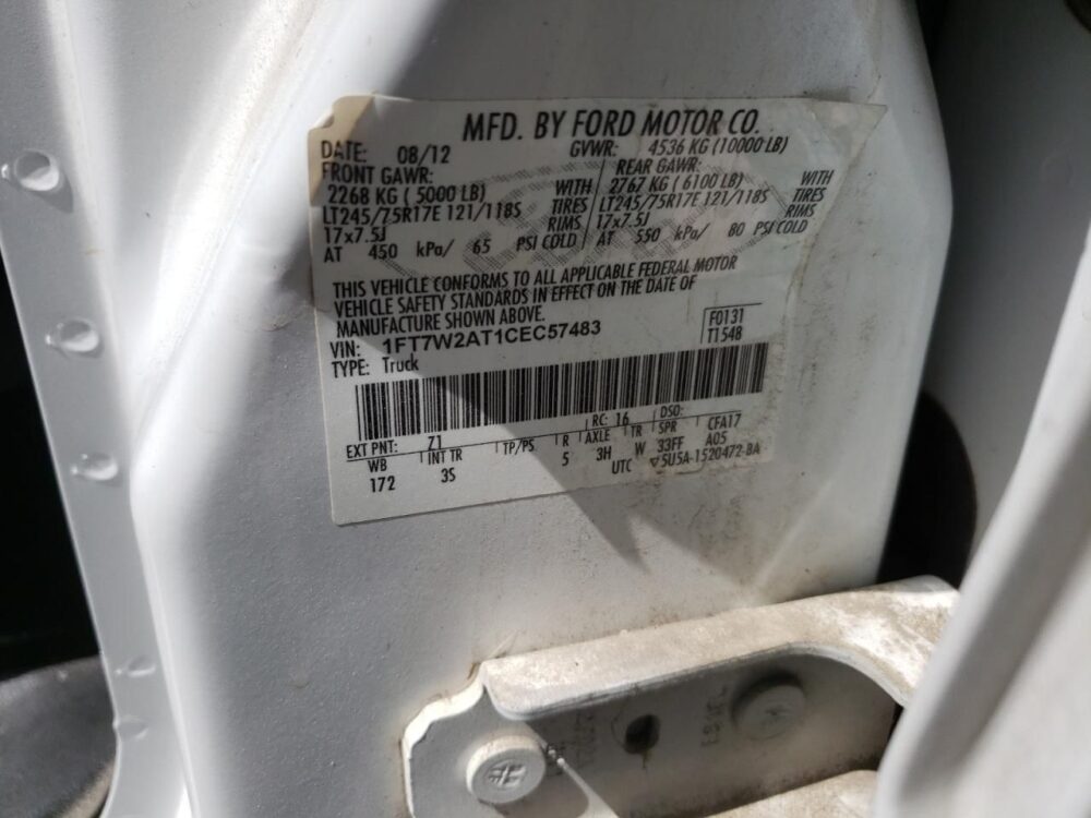 Used 2012 Ford F-250 Super Duty Spindle Knuckle Front RH