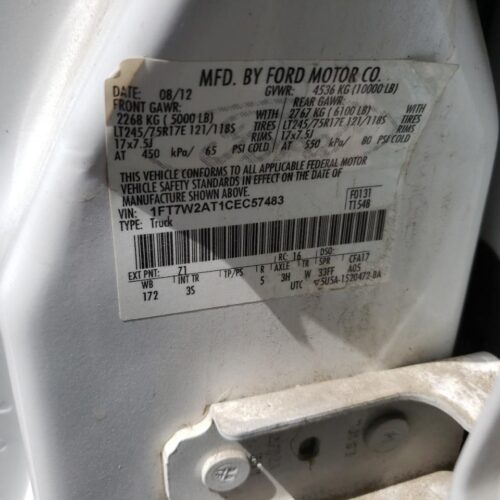 Used 2012 Ford F-250 Super Duty Spindle Knuckle Front RH