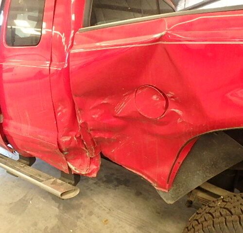 5I7153_10 Used 2004 Ford F-250 Super Duty Air Bag LH 2L3Z15043B13AAA