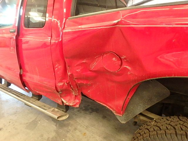 5I7153_10 Used 2004 Ford F-250 Super Duty Air Bag LH 2L3Z15043B13AAA