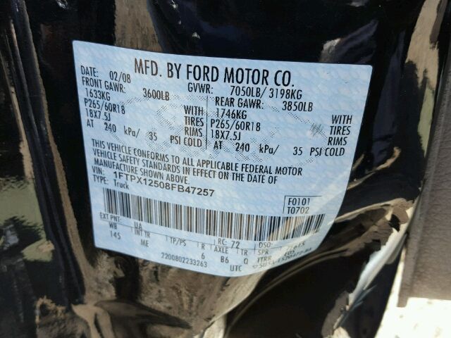 Used 2008 Ford F-150 Door Handle Exterior LH