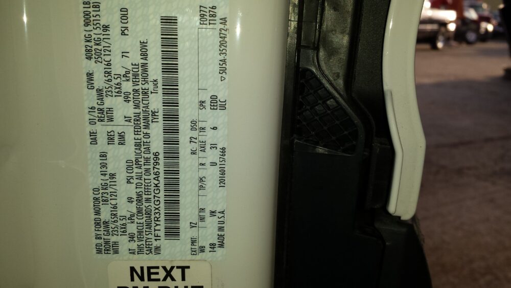 Used 2016 Ford Transit 250 Door Handle Exterior RH