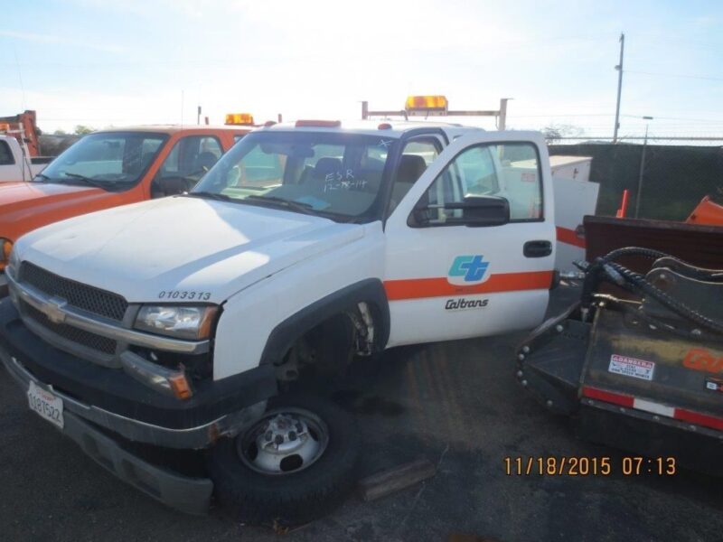 6D7280_0 Used 2003 Chevrolet Silverado 3500 AC Compressor