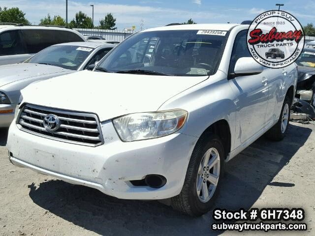 6H7348_0 Used 2008 Toyota Highlander Hub RH