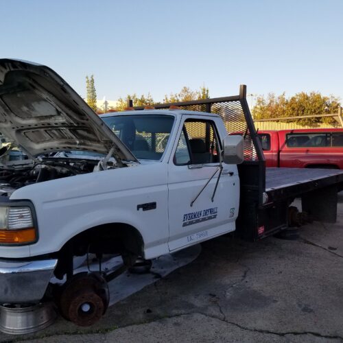 6J7389_0 Used 1997 Ford F-450 Axle Beam Front (2WD) RH