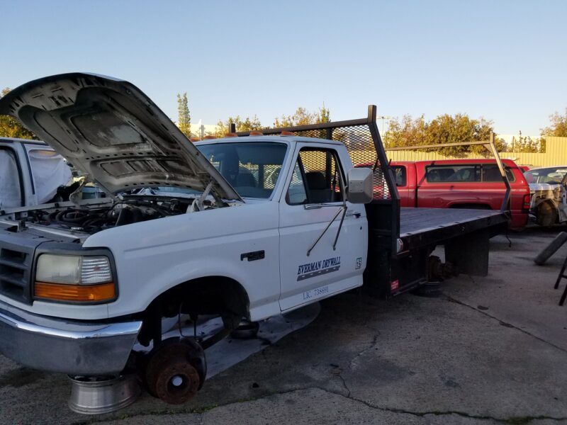 6J7389_0 Used 1997 Ford F-450 Axle Beam Front (2WD) RH