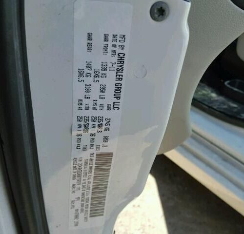 6K7408_10 Used 2011 Dodge Caravan Chassis Control Module 68062118AE