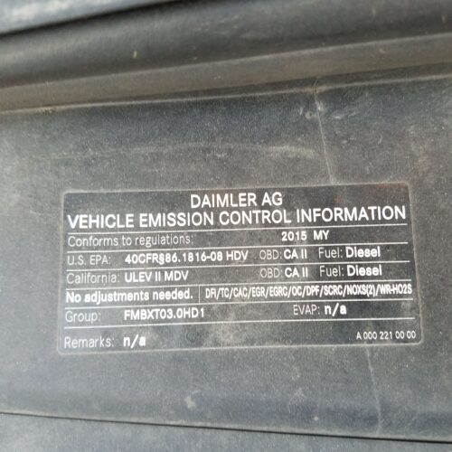 Used 2015 Mercedes Sprinter 2500 Fuel Pump