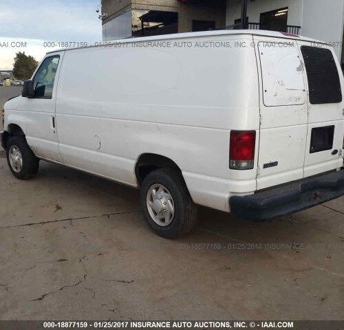 7C7480_4 Used 2008 Ford E-150 Van Spindle Knuckle Front LH