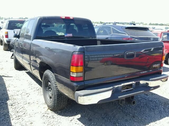 7G7542_0 Used 2005 GMC Sierra 1500 Door Assembly Rear Side LH