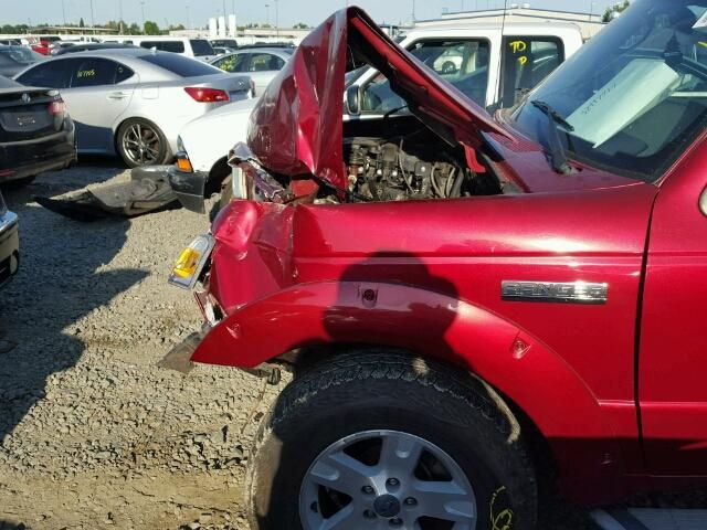 7H7566_5 Used 2006 Ford Ranger Spindle Knuckle Front LH