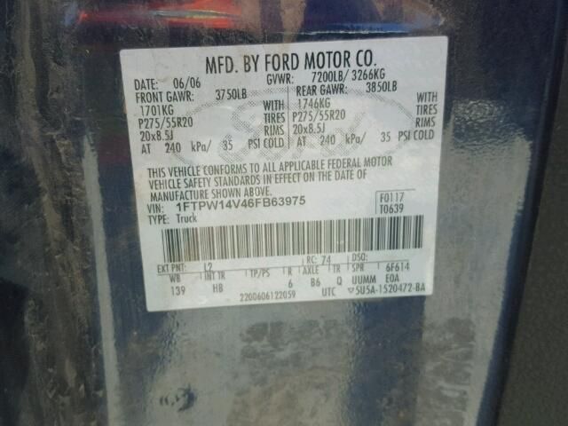 Used 2006 Ford F-150 Spindle Knuckle Front LH