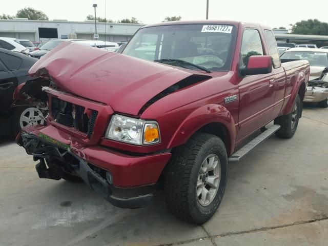 7K7635_0 Used 2007 Ford Ranger Side View Mirror LH