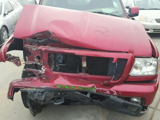 7K7635_9 Used 2007 Ford Ranger Side View Mirror LH