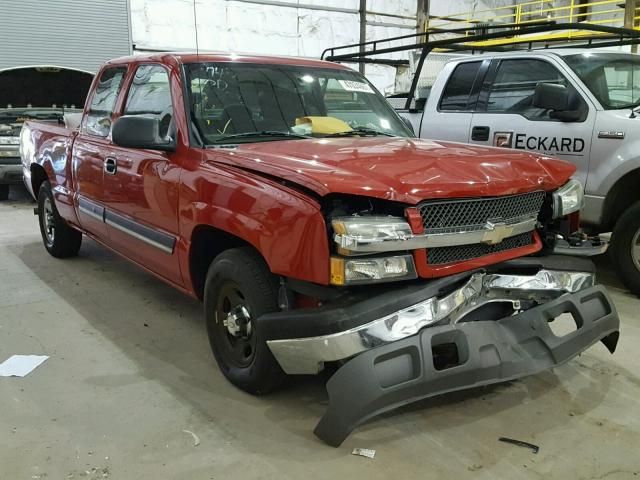 7K7654_0 Used 2004 Chevrolet Silverado 1500 Door Assembly Rear Side LH