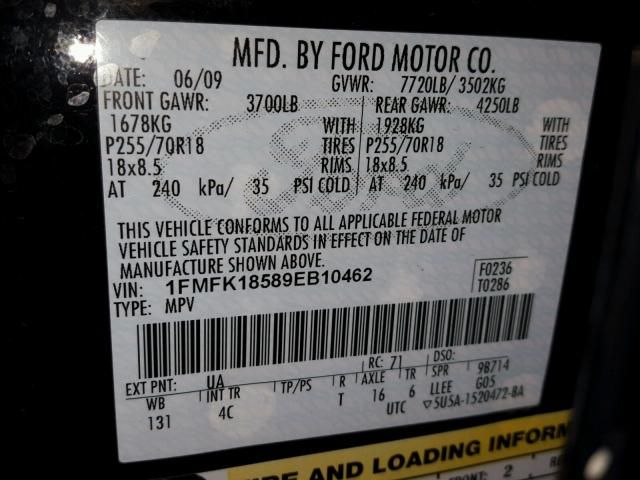 8A7674_2 Used 2009 Ford Expedition Spindle Knuckle Front LH