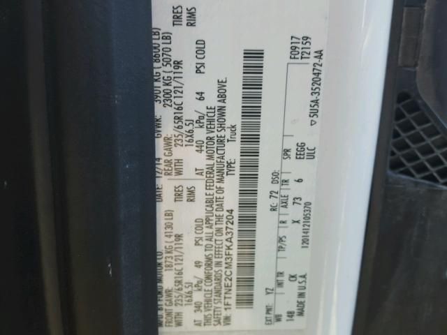 8D7719_9 Used 2015 Ford Transit 150 Spindle Knuckle Front RH