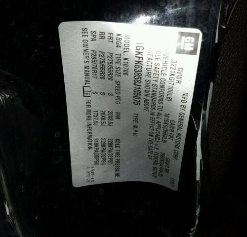 Used 2008 GMC Yukon Front Lamp RH