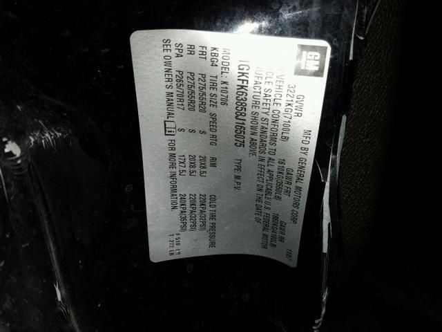 Used 2008 GMC Yukon Front Lamp RH