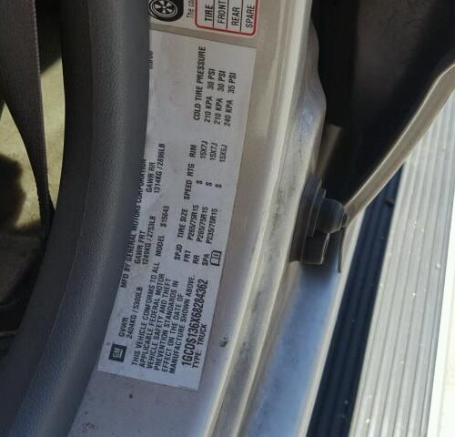8H7779_4 Used 2006 Chevrolet Colorado Fuel Pump