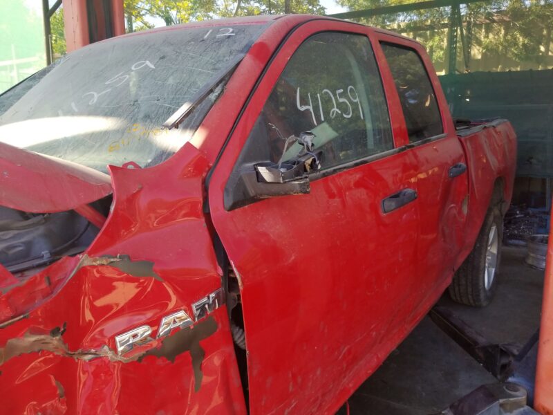 8H7784_0 Used 2012 Dodge Ram 1500 Door Window Regulator Front RH
