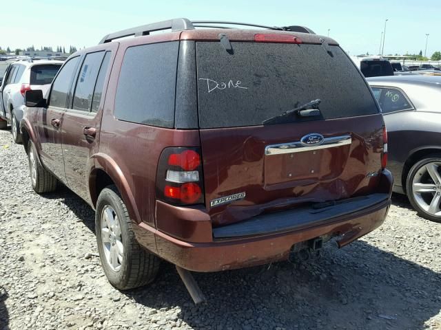 8I7788_0 Used 2010 Ford Explorer Side View Mirror RH
