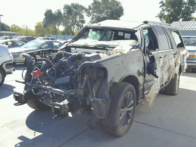 8J7816_1 Used 2015 Lincoln Navigator Console Front