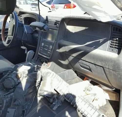 8J7816_4 Used 2015 Lincoln Navigator Console Front