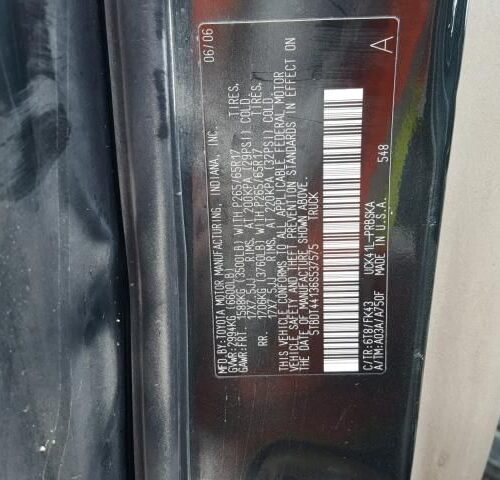 Used 2006 Toyota Tundra High Mounted Stop Lamp