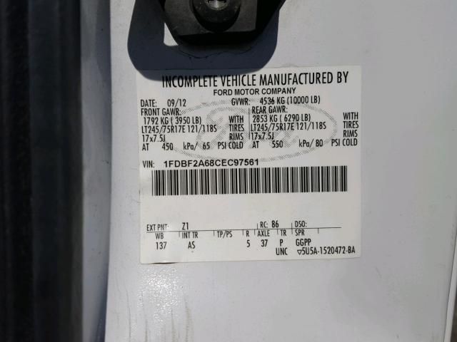 Used 2012 Ford F-250 Super Duty Axle Assembly Rear