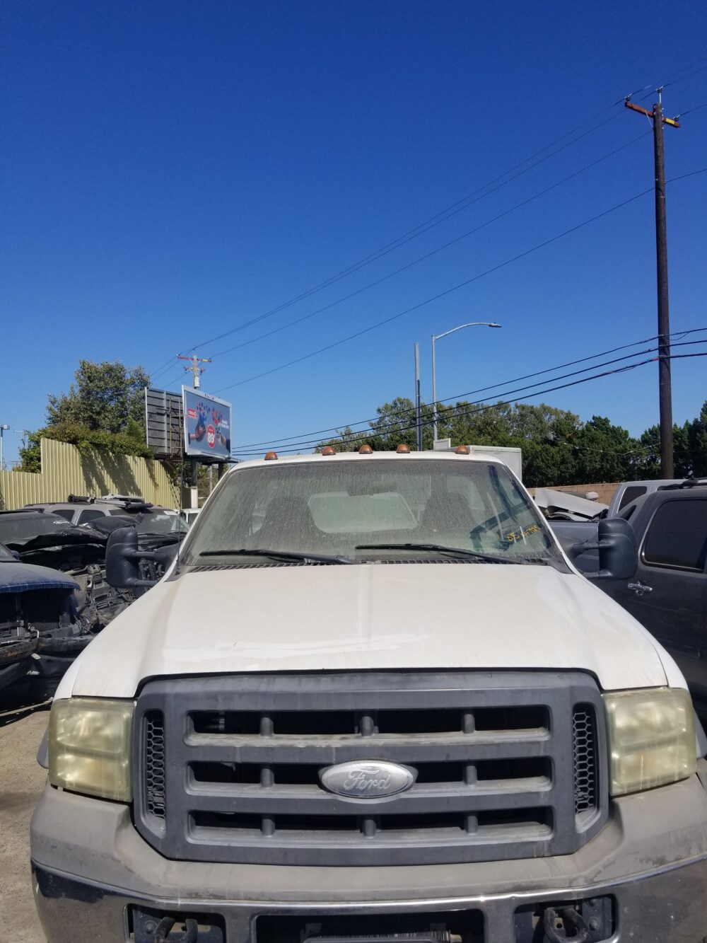 9H7985_0 Used 2005 Ford F-550 Super Duty Side View Mirror RH