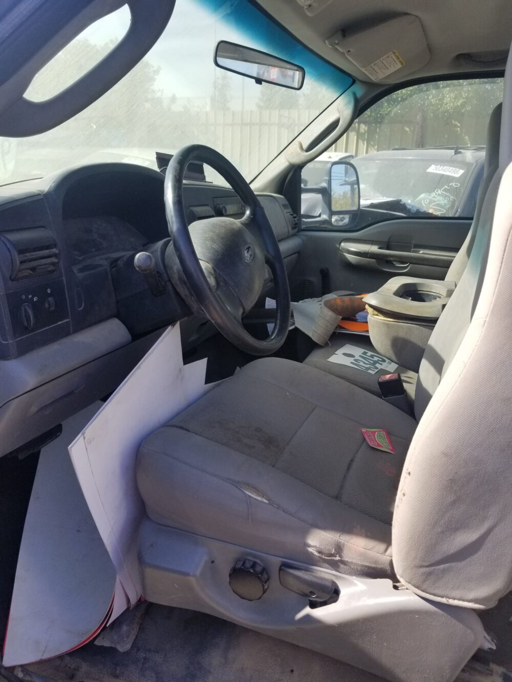 9H7985_6 Used 2005 Ford F-550 Super Duty Side View Mirror RH