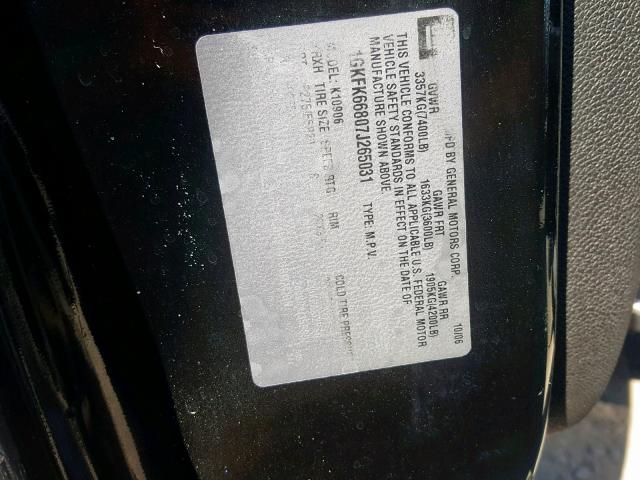 9J8013_10 Used 2007 GMC Yukon XL 1500 Transmission Assembly