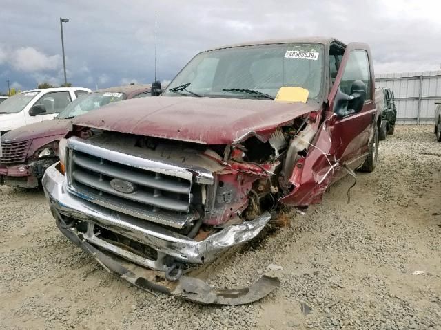 9J8015_4 Used 2000 Ford F-250 Super Duty Spindle Knuckle Front RH